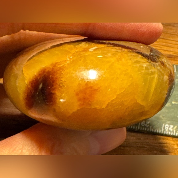 Beautiful Septarian palm stone #2 - Picture 8 of 14